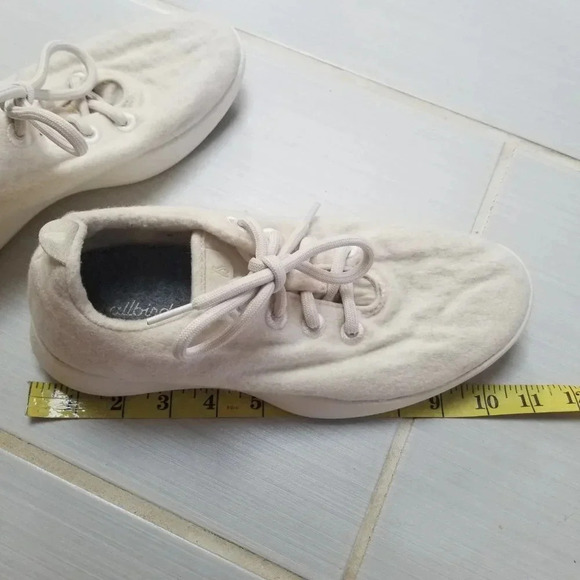 All Birds Off White Merino Wool Sneakers 9 - Picture 10 of 12